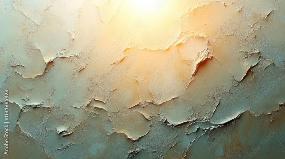 Naklejka premium Soft textures reflect light, crafting a serene, nature-inspired atmosphere