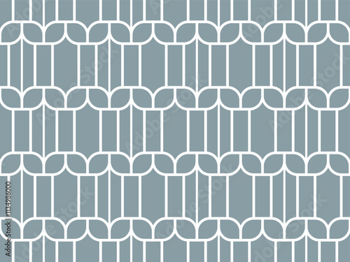 Floral seamless pattern with baroque style ornament. Modern stylish texture. vector background.