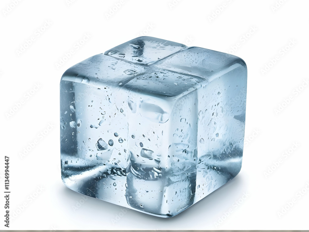 ice cube isolated on white background ice cube isolated on white background