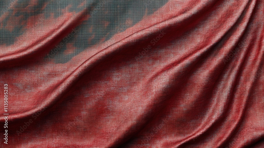 Elegantly Smooth Red Fabric with Subtle Texture for Design Projects Elegantly Smooth Red Fabric with Subtle Texture for Design Projects
