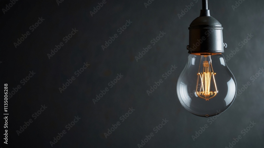 light bulb , AI Generated.