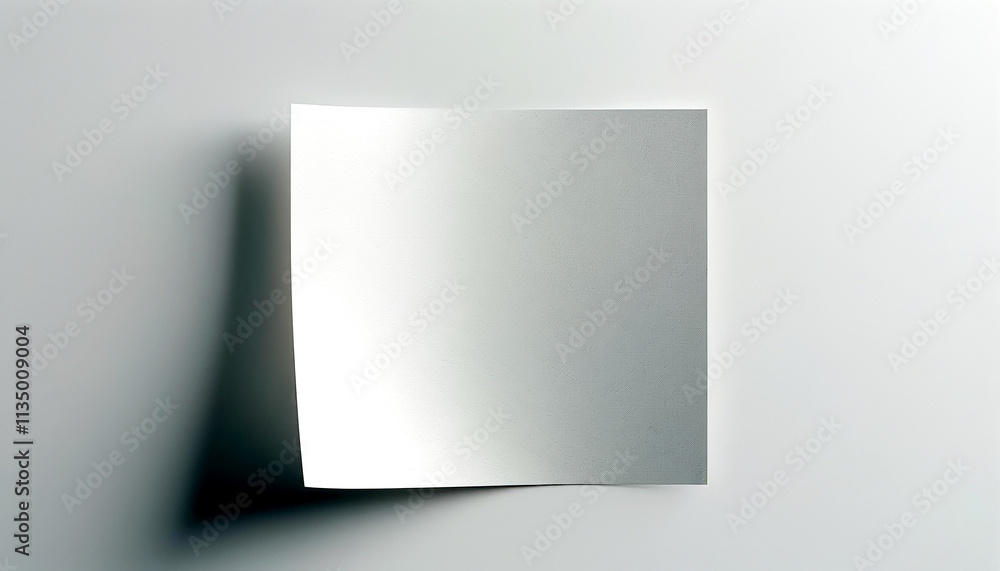 Fototapeta premium Soft light on a blank paper inspires creativity