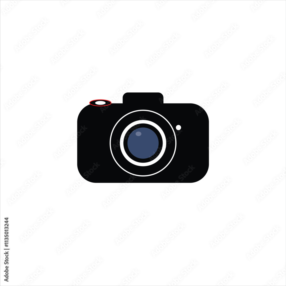 Camera icon . Photo camera in flat style. Camera symbol. Camera icon . Photo camera in flat style. Camera symbol.