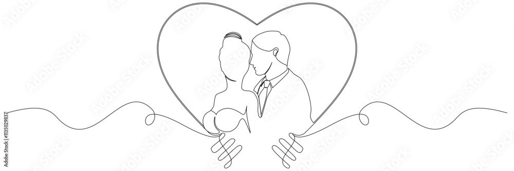 line art couples love illustration background for a valentine's day line art couples love illustration background for a valentine's day