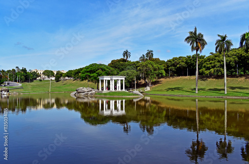 Obraz na płótnie Temple of Apollo (fake) on Quinta da Boa Vista, Rio de janeiro, Brazil w salonie