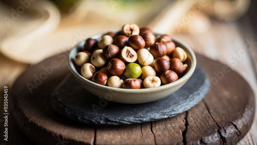 Discover hazelnut images for snacks, baking, and creative food designs. Perfect for healthy recipes and nut-based projects. photo