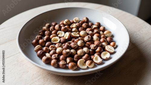 Discover hazelnut images for snacks, baking, and creative food designs. Perfect for healthy recipes and nut-based projects. photo