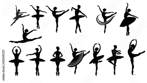 set of ballet dancers