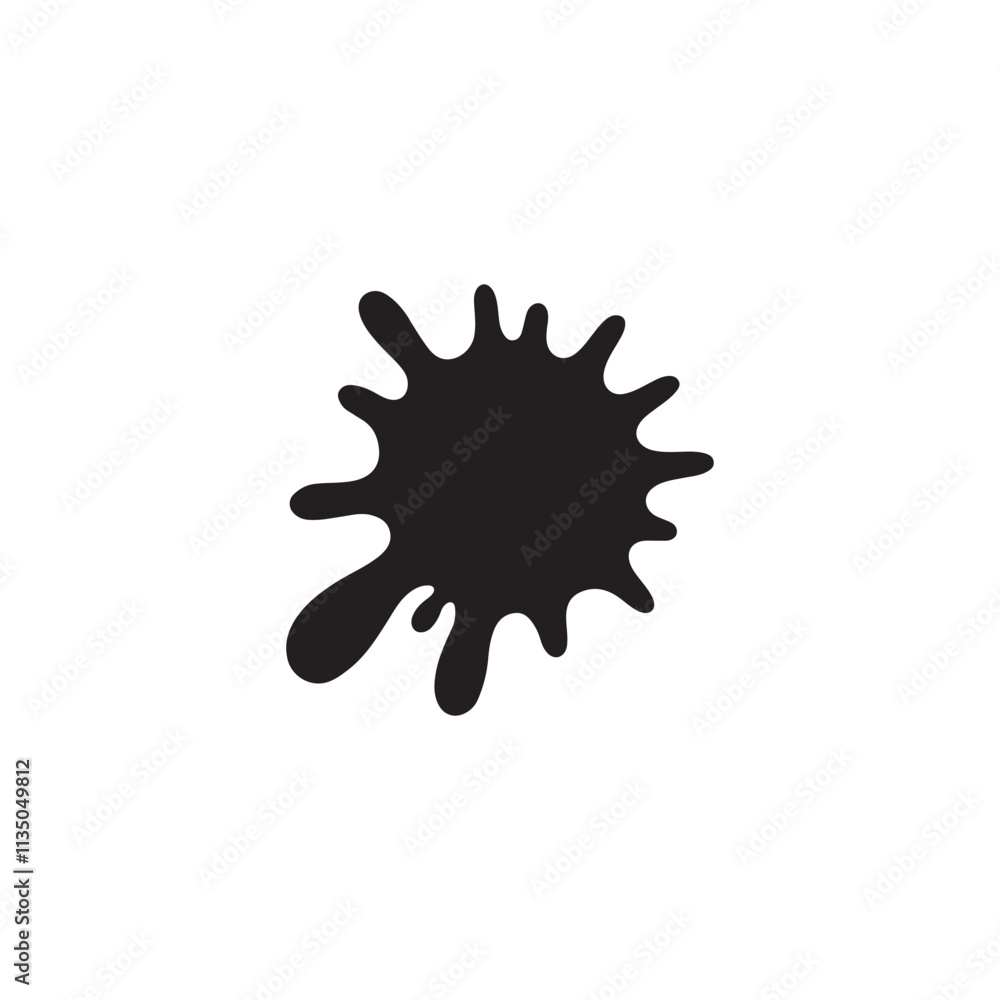 Creative Paint Splatter Vector Icons - Modern and Abstract Paint Splash Silhouettes for Art and Design Projects Creative Paint Splatter Vector Icons - Modern and Abstract Paint Splash Silhouettes for Art and Design Projects