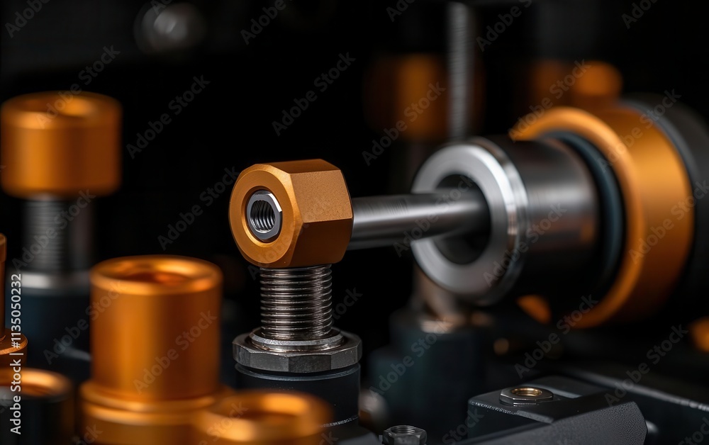Naklejka premium mechanics repair concept. A heavy-duty torque multiplier being used on industrial machinery repairs, mechanics repair tools durability, specialized rugged tool