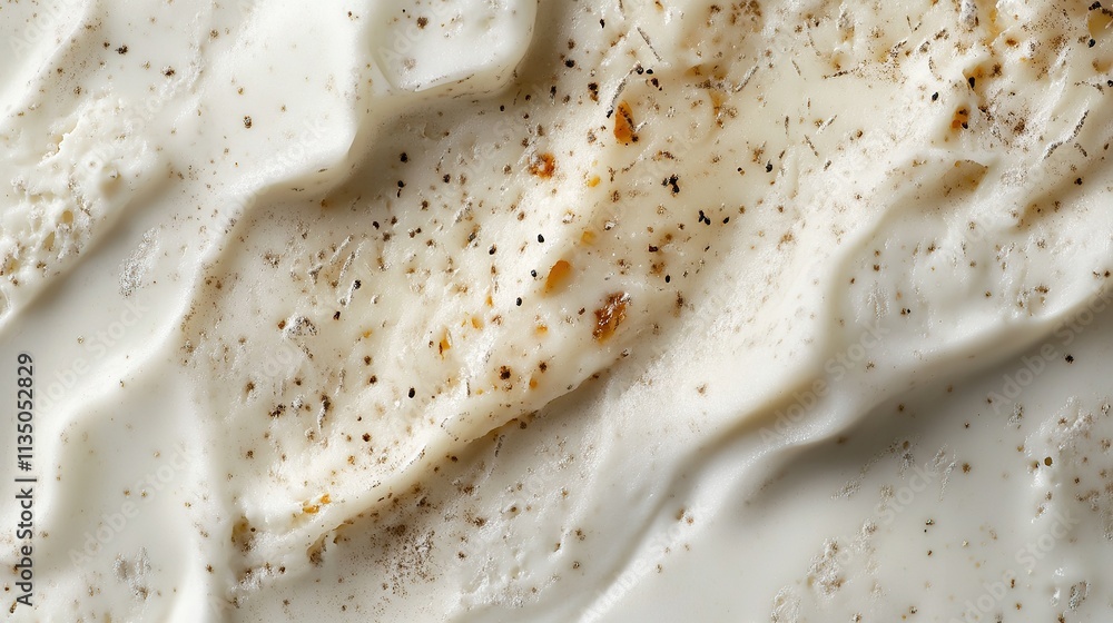 Close-up of humita showing creamy texture and rustic presentation. Close-up of humita showing creamy texture and rustic presentation.