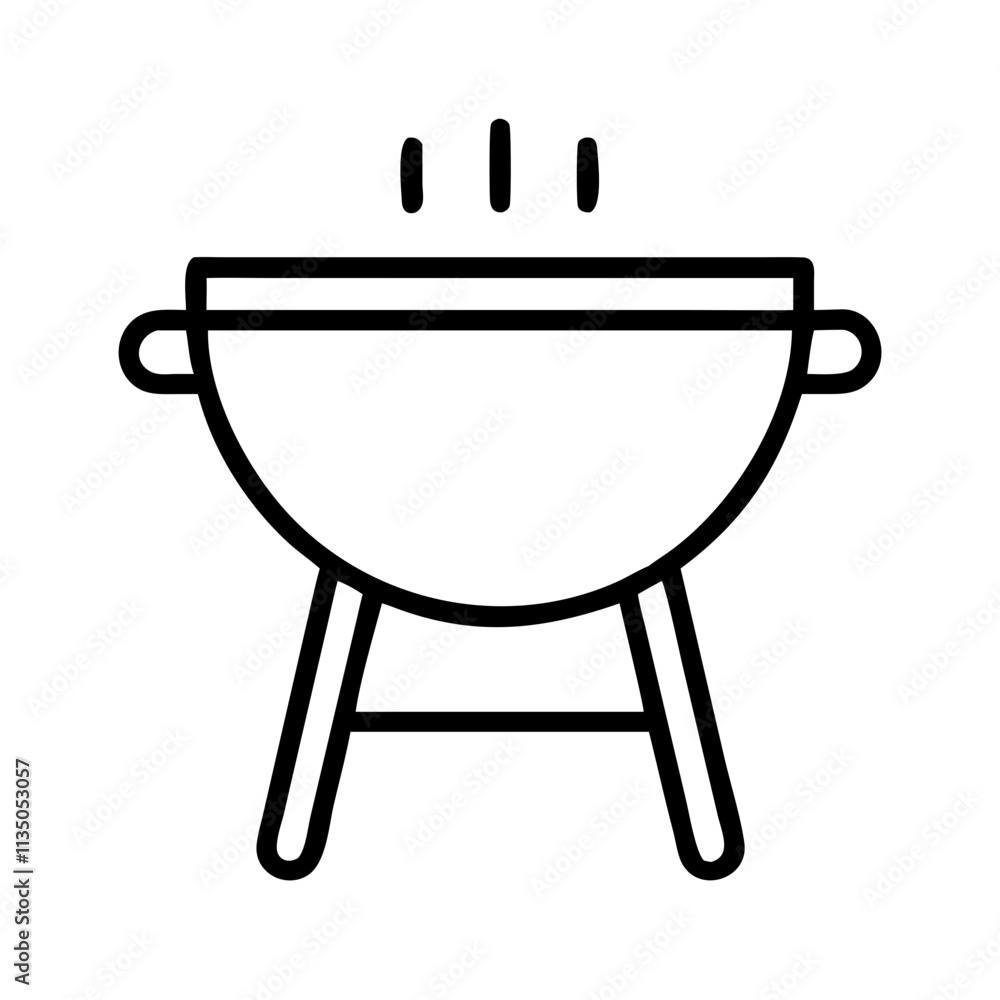bbq grill icon, father’s day line art, father icon - simple black line art icon of bbq grill, for father’s day celebrations. father vector art. bbq grill icon, father’s day line art, father icon - simple black line art icon of bbq grill, for father’s day celebrations. father vector art.