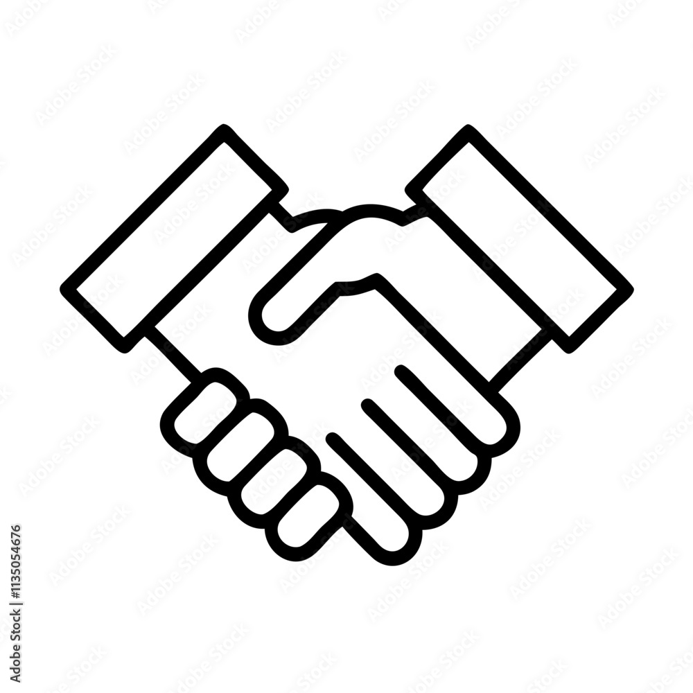 handshake icon, father’s day line art, father icon - simple black line art icon of handshake, for father’s day celebrations. father vector art. handshake icon, father’s day line art, father icon - simple black line art icon of handshake, for father’s day celebrations. father vector art.