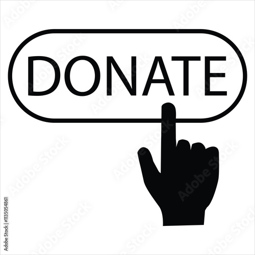 Donation, Charitable Giving, Fundraising, Donor Support, Donation Icon, Philanthropy, Community Support, Charity, Giving Back, Donation Drive.