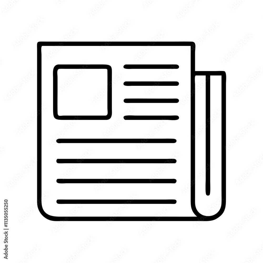 newspaper icon, father’s day line art, father icon - simple black line art icon of newspaper, for father’s day celebrations. father vector art. newspaper icon, father’s day line art, father icon - simple black line art icon of newspaper, for father’s day celebrations. father vector art.