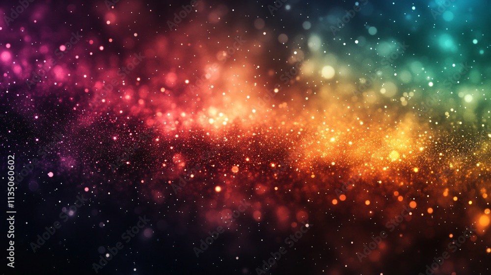 Colorful Bokeh Lights Background, Glitter Sparkles Colorful Bokeh Lights Background, Glitter Sparkles