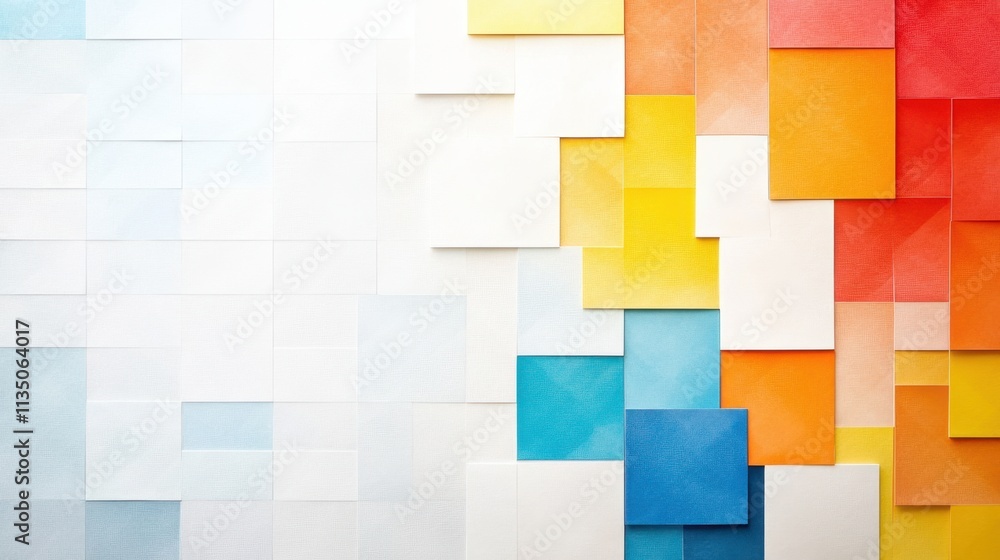 Vibrant Social Media Template Set Showcasing Colorful Geometric Shapes for Creative Design Vibrant Social Media Template Set Showcasing Colorful Geometric Shapes for Creative Design