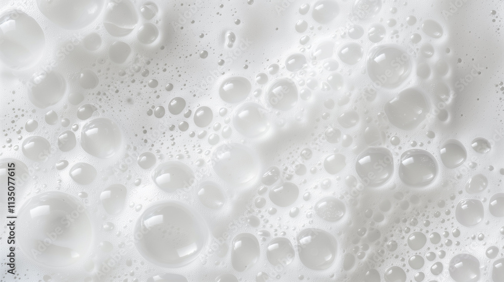 Abstract White Soap Foam Bubbles Texture Background Abstract White Soap Foam Bubbles Texture Background