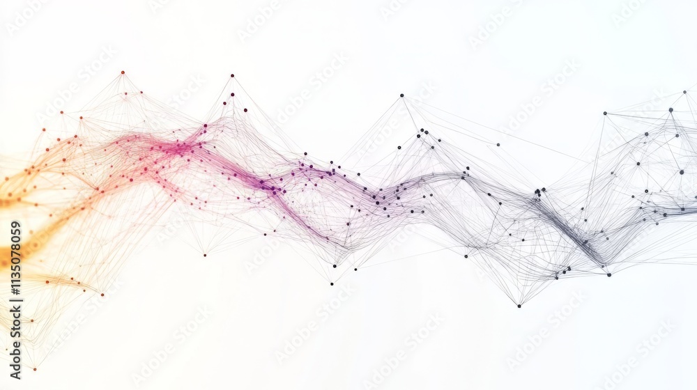 Abstract Data Network Visualization Abstract Data Network Visualization