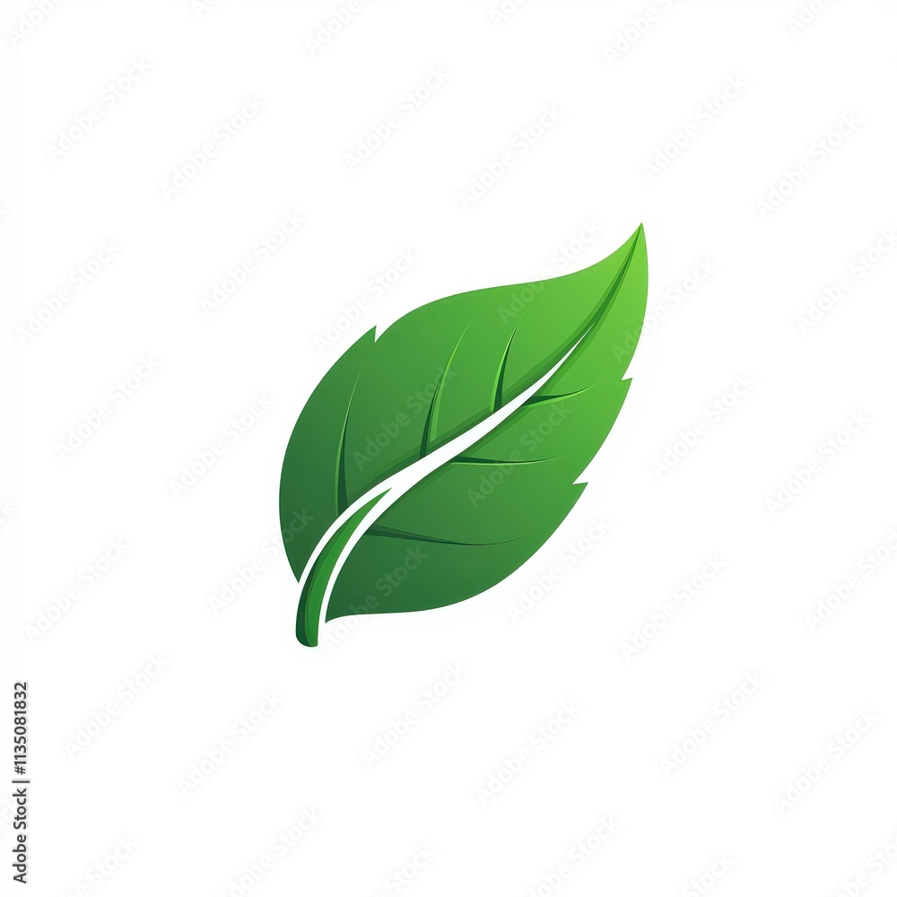 Design of leaf icon logo illustration isolated on white background Design of leaf icon logo illustration isolated on white background