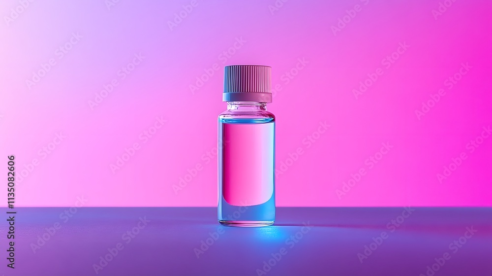 Essential oils for skin shine with calming hues, captured in a sleek bottle. The playful interplay of pink and blue evokes tranquility and wellness. Essential oils for skin shine with calming hues, captured in a sleek bottle. The playful interplay of pink and blue evokes tranquility and wellness.