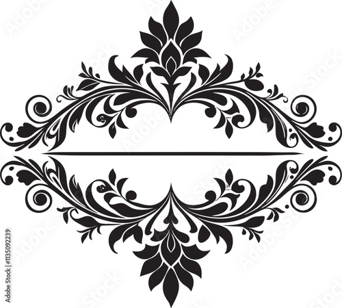 Divider border vintage separator