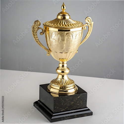 gold trophy cup