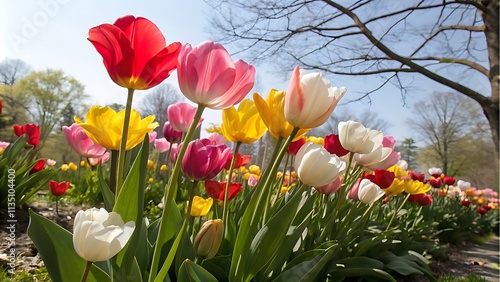 tulips flowers