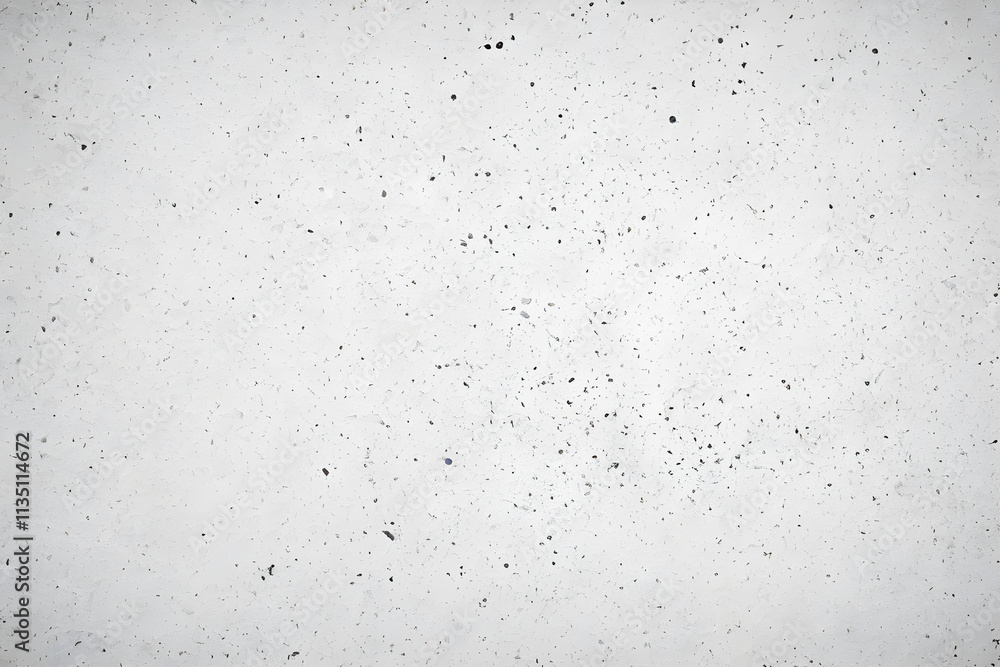 White concrete wall texture showing small black specks White concrete wall texture showing small black specks
