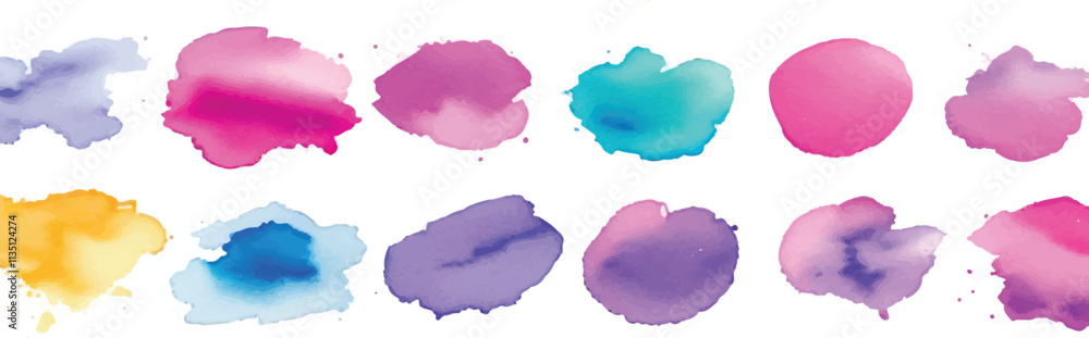 A vibrant set of watercolor circles in bold, multicolored splashes, creating a dynamic and expressive design on a clean white background. Perfect for art, digital projects, or decorative use. A vibrant set of watercolor circles in bold, multicolored splashes, creating a dynamic and expressive design on a clean white background. Perfect for art, digital projects, or decorative use.