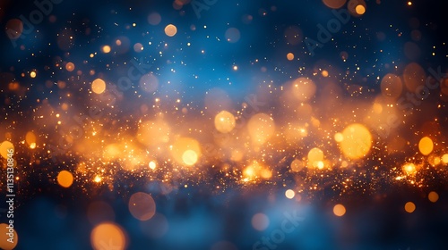 Colorful sparkler 2025 text bright firework illumination over dark blue night sky happy new year concept