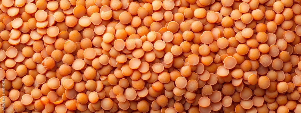 Texture of uncooked red lentils. Texture of uncooked red lentils.