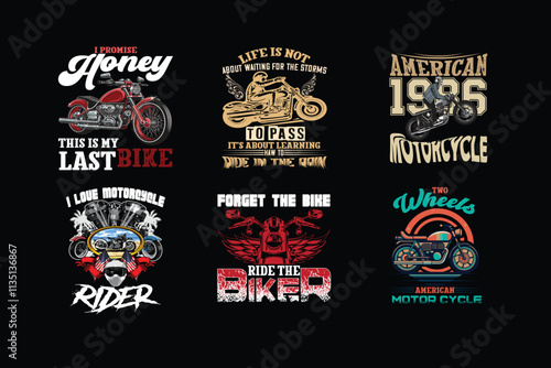 Vintage bike t shirt design vector illustration	
