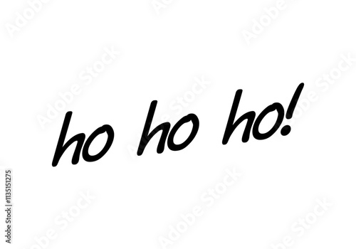Palabras de papa noel ho ho ho!