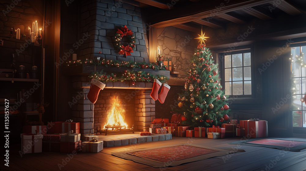 Obraz premium Warm Christmas Ambiance