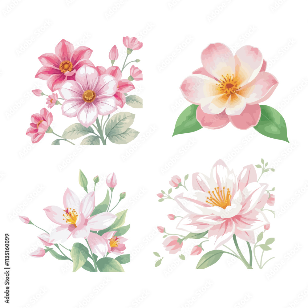 Flower Vector Design Flower Vector Design