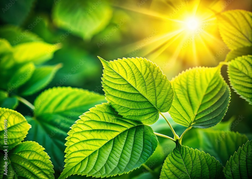 Stunning Close-Up of Sunlit Green Leaves with Natural Foliage Texture in Slow Motion, Perfect for Product Photography and Nature-Themed Projects Stunning Close-Up of Sunlit Green Leaves with Natural Foliage Texture in Slow Motion, Perfect for Product Photography and Nature-Themed Projects