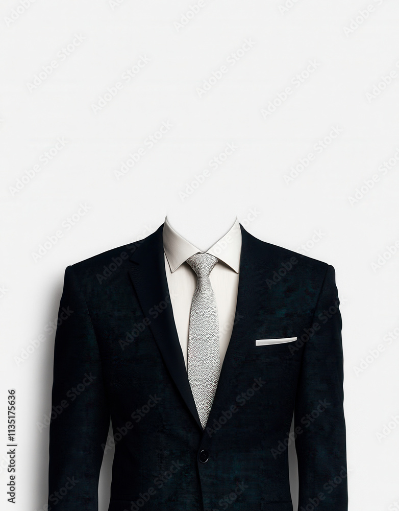 Man in Black Suit with White Shirt and Tie Man in Black Suit with White Shirt and Tie