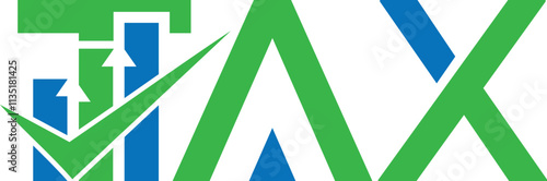 Free Download vector TAX accounting logo - GFXLoad