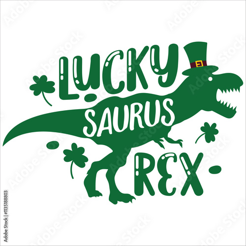 lucky sauras rex.it is a special design.you can used it anywhere.t-shirt and other thing you can use the design