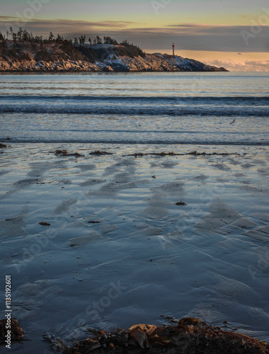 False Bay at Sunset, Yarmouth, Nova scotia.