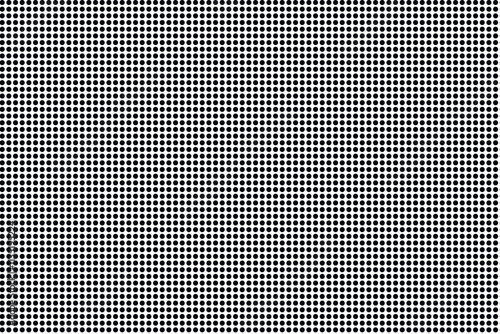 Seamless black dotty background. Grunge vector halftone dots. Abstract horizontal dotted pattern in pop art style