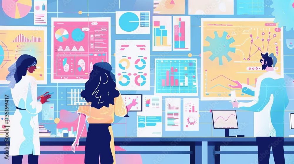 woman, office, computer, business