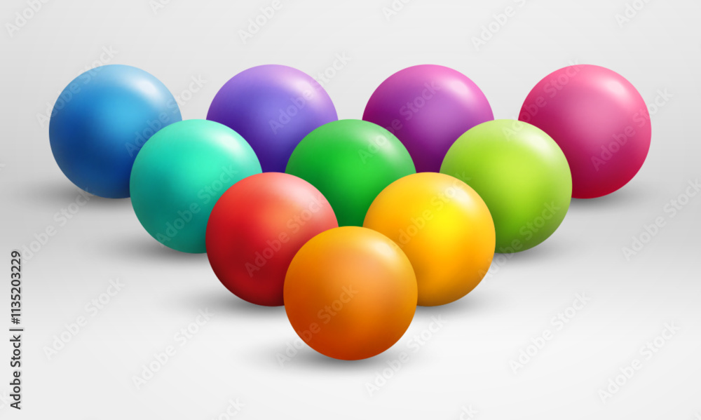 Abstract molecules set rainbow background. Science lab design template. Medical banner with vitamins model. Business teamwork concept, colorful circle balls particles. Vector illustration Abstract molecules set rainbow background. Science lab design template. Medical banner with vitamins model. Business teamwork concept, colorful circle balls particles. Vector illustration