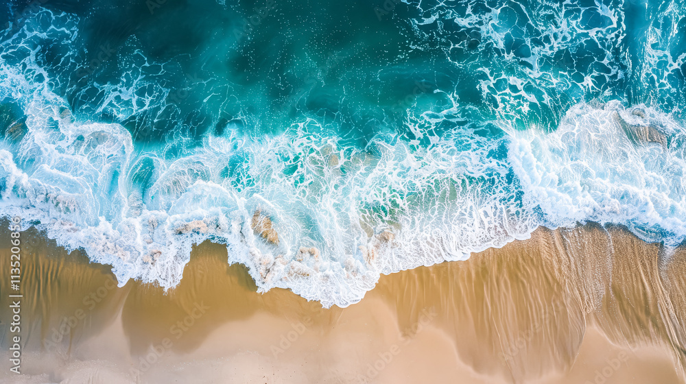 The ocean is calm and the waves are small. The ocean is calm and the waves are small.