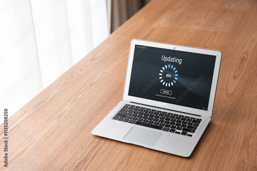 Software update on computer for modish version of device software upgrade Software update on computer for modish version of device software upgrade