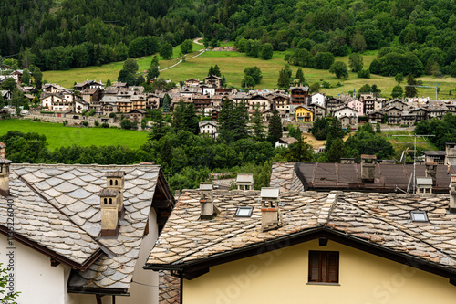 Courmayeur is a town in northern Italy, it is located next to Mont Blanc
