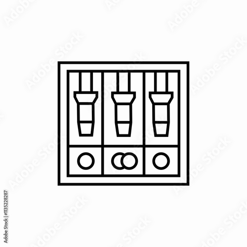 milk shake machine icon sign vector