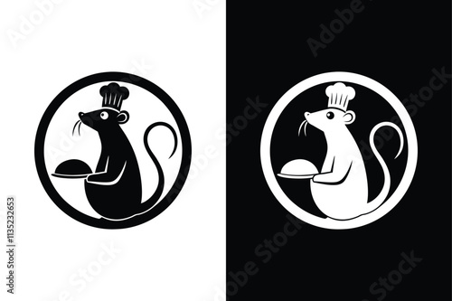 Ratatouille icon vector on White Background ,Vector Art Illustration on white background.