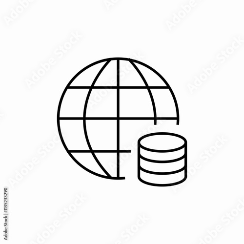 world money icon sign vector